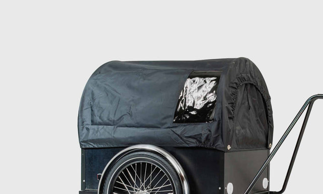 Prairie - Standard trailer, 3 windows, Black