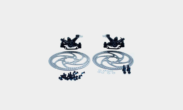Front brake - mechanic brake set w/ 160mm disc