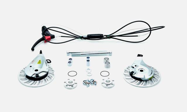 Mechanic roller hub brake